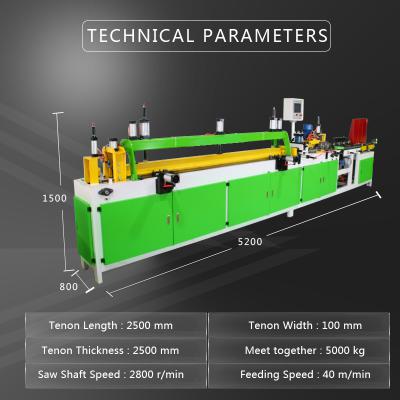 Automatic Comb Tenon Jointing Machine