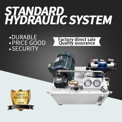 Standard hydraulic system 