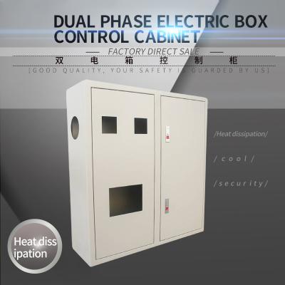 Dual phase electric box control cabinet