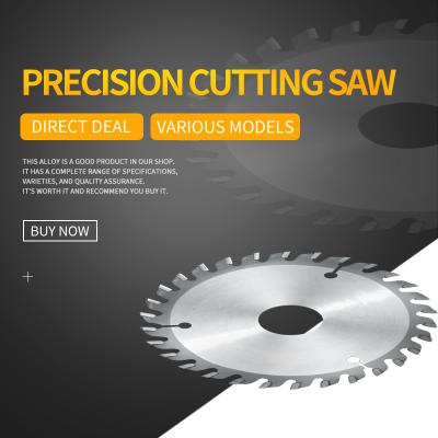 Single cross cutting saw